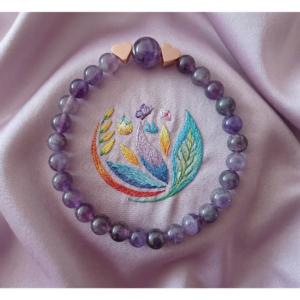 Bracelet Améthyste Naturelle