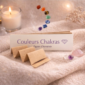 Papier d'Arménie carnet triple feuille original