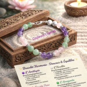 Bracelet Harmonie douceur et équilibre